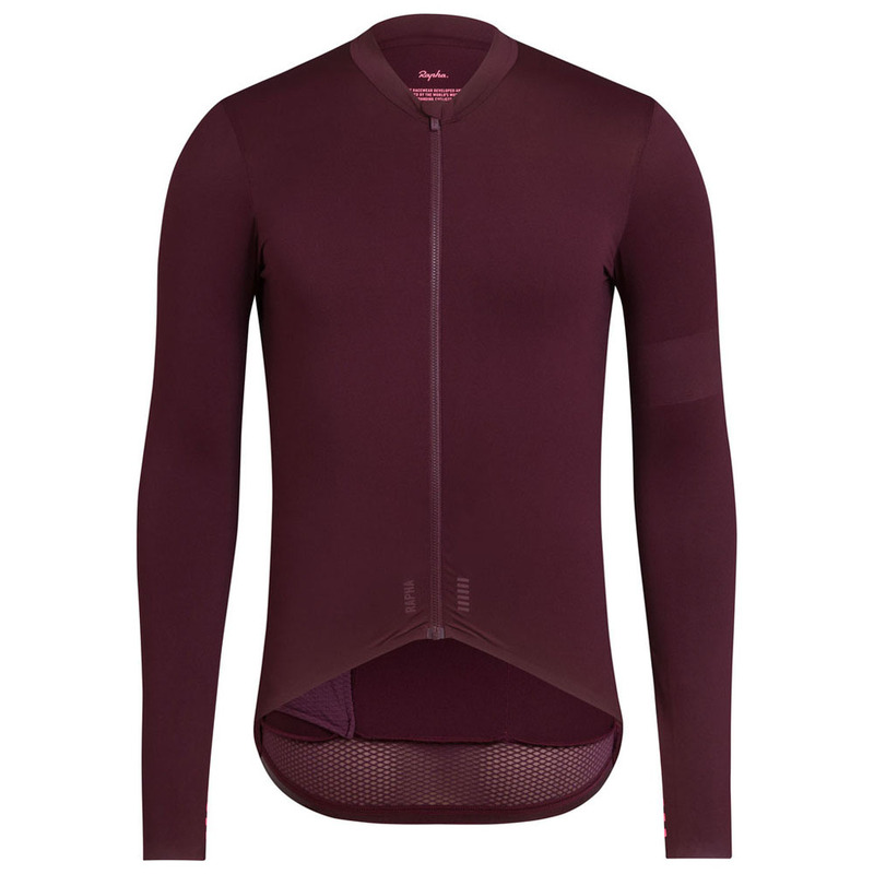 rapha pro team midweight long sleeve jersey
