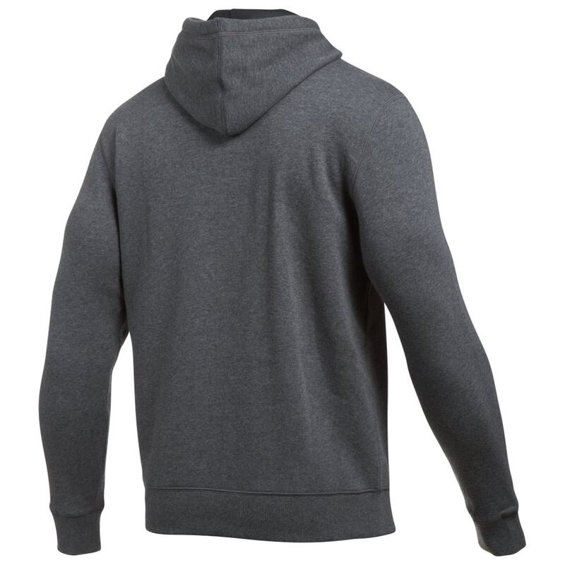 Under Armour Mens Storm Rival Fitted Hoodie (Carbon Heather/Black) | S