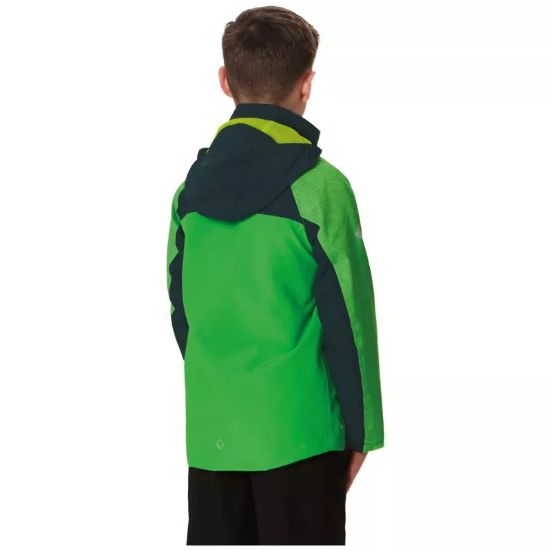 Regatta Kids Hydrate III 3 in 1 Jacket Fairway Green Navy Sportpur