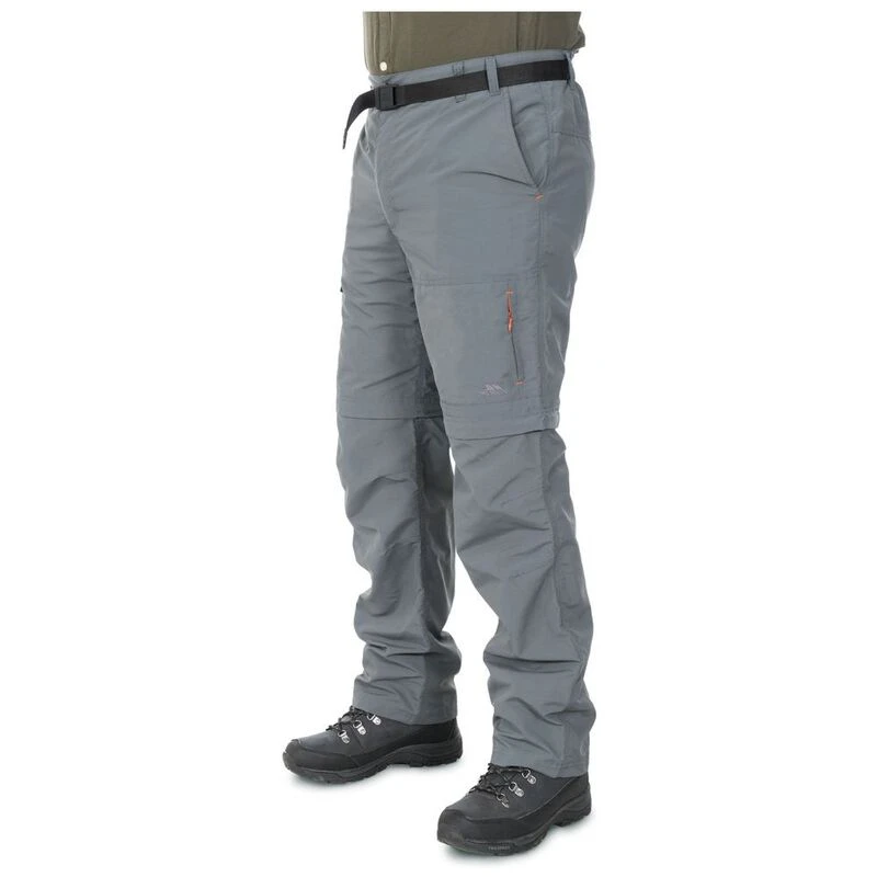 Trespass Mens Rynne Moskitophobia Trousers (Carbon) | Sportpursuit.com