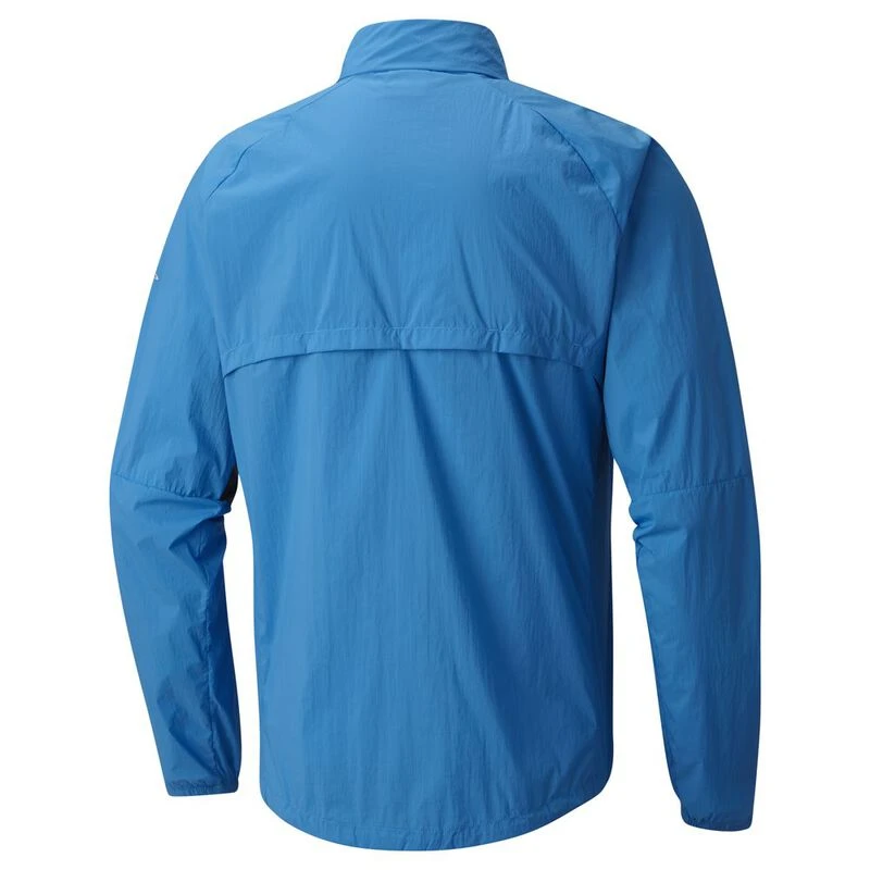 Columbia Mens Titan Lite II Windbreaker Compass Blue Sportpursuit