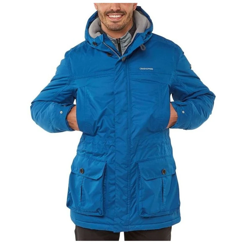 Craghoppers Mens Roteck Waterproof Jacket Deep Blue Sportpursuit.c