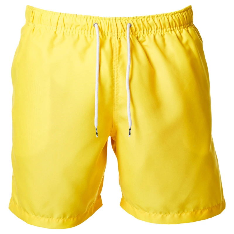 Franks Mens Mid Swim Shorts (Yellow)