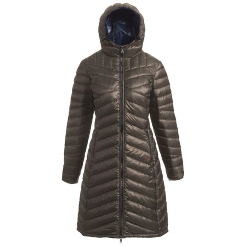 Yeti Womens Stanmore Down Coat (Silver Mink/Mood Indigo