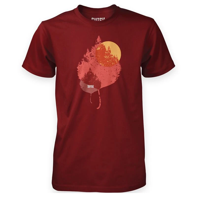 Between the Mountains Fire New T-shirt for Men