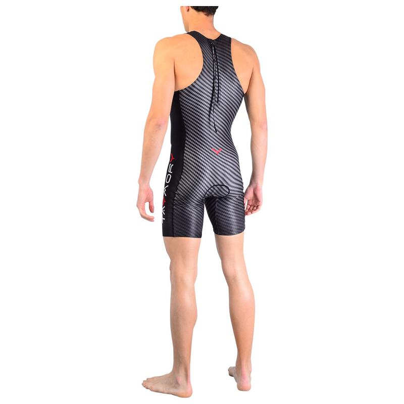 Taymory Mens Carbon Tri Suit (Black)