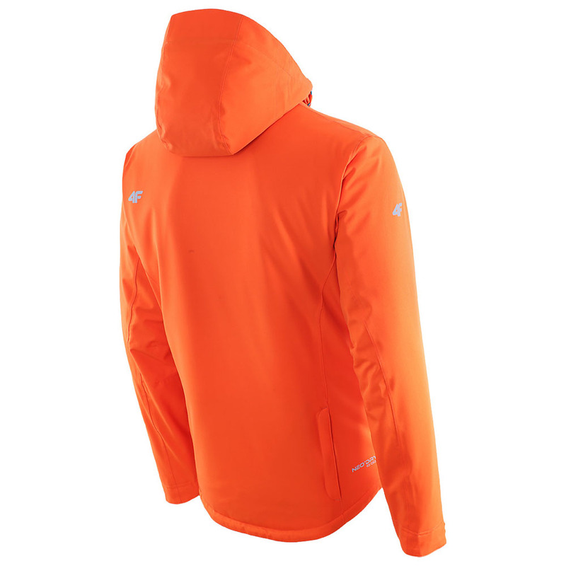 4F Mens Nordic Ski Jacket (Orange Neon) | Sportpursuit.com