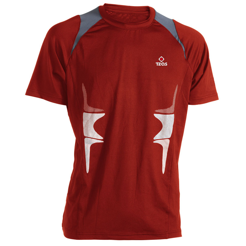 Izas Mens Tesco Short Sleeve Top Red Sportpursuit Com
