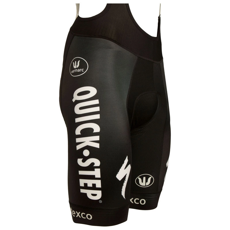 Vermarc Mens Etixx QuickStep Pro PRR Bib Shorts (Black) Sportpursui