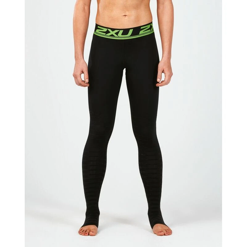 2XU Womens Power Recovery Compression Tights (Black/Nero)