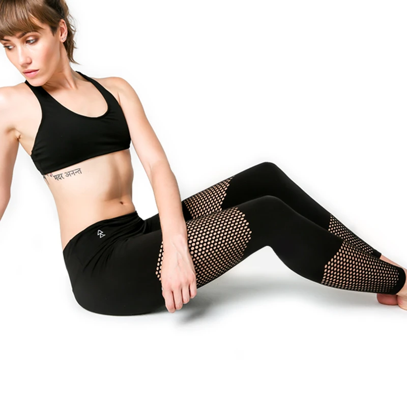 KIMHEKIM YOGA CHECKED LEGGINGS BLACK